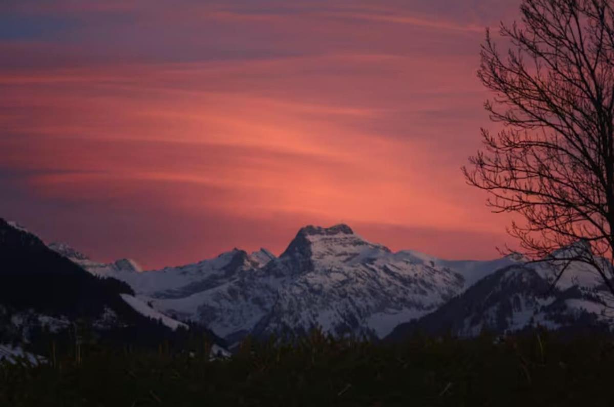 Unterkunft Mit Alpenblick Aeschi Bei Spiez Exterior photo