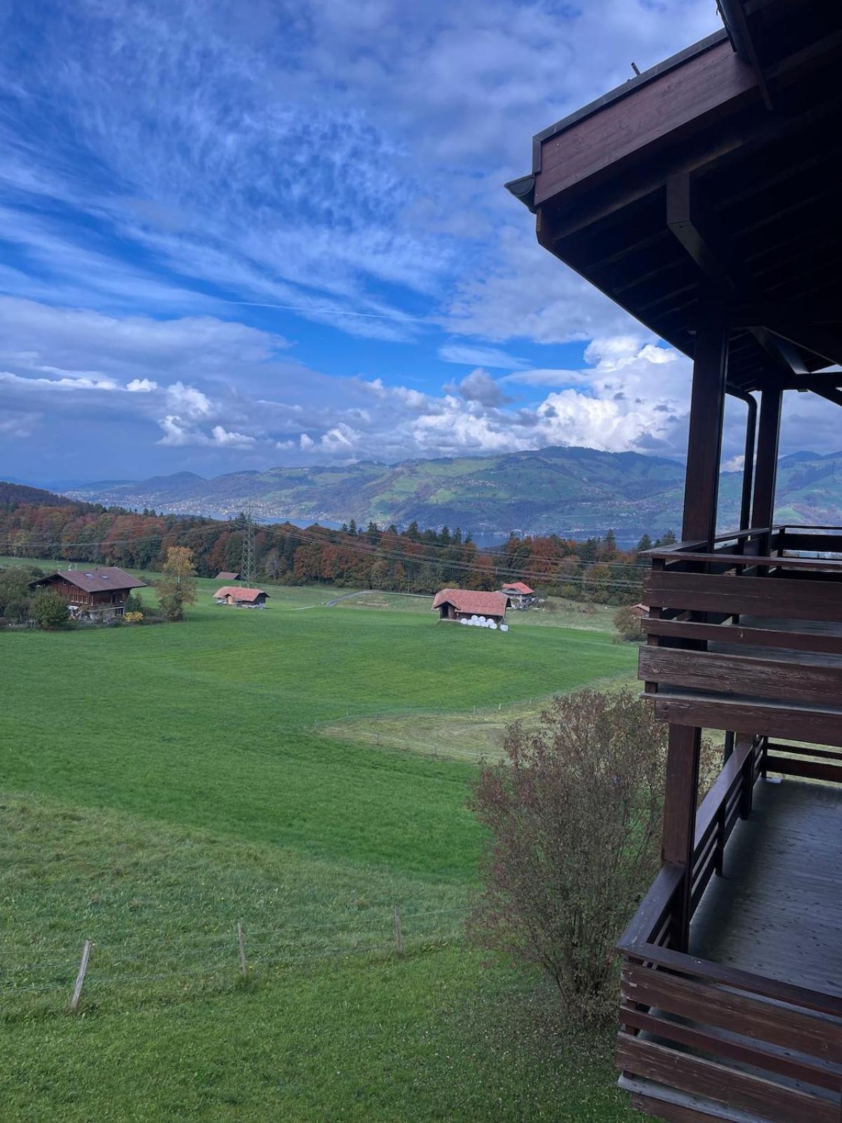 Unterkunft Mit Alpenblick Aeschi Bei Spiez Exterior photo